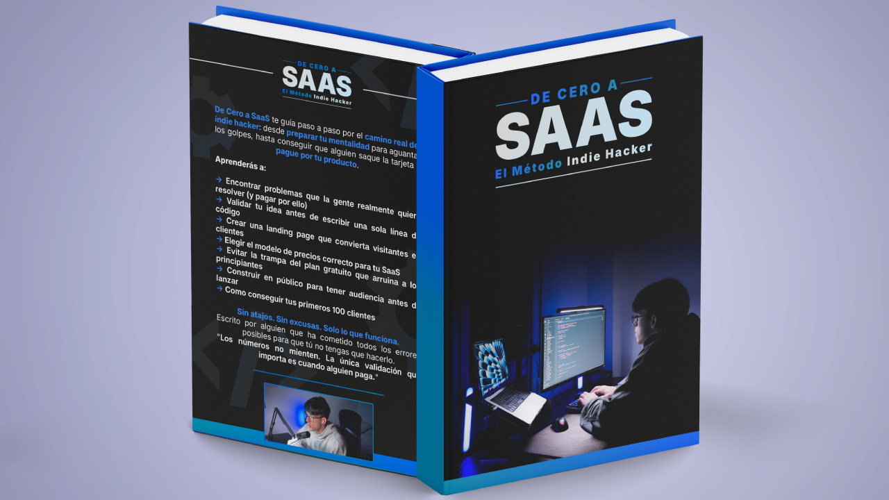De cero a saas: El método Indie Hacker